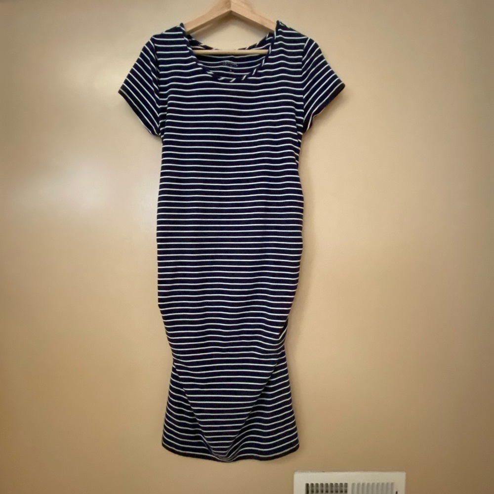 Jersey maternity dress